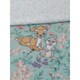image 3 of Bambi Reversible Cotton Thumper Duvet Cover Set - Green/White/Yellow - Single Green | Single