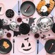 image 2 of Bat Honeycomb Halloween Hanging Decoration 45cm