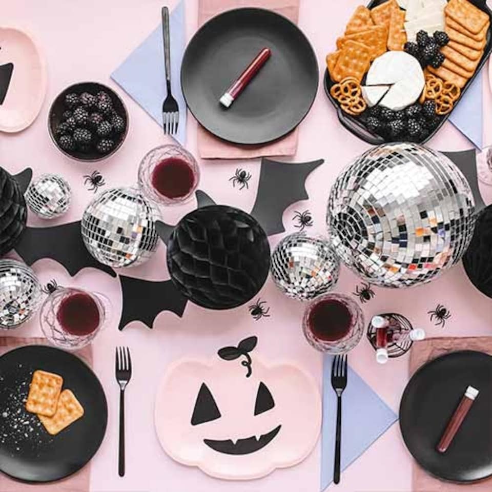 image 1 of Bat Honeycomb Halloween Hanging Decoration 45cm