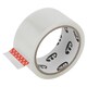 image 4 of Heavy Duty Clear Packaging Tape Rolls Strong Adhesive for Sealing Parcels Boxes | White | 6