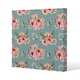 image 1 of Pink Flowers (Canvas Print) 77 x 77 x 4cm
