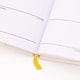 image 9 of 2027 Slim Diary Week to View - Marble Hardback Planner Runs January to December 2027 - Pocket Size, 16cm x 9cm with Ribbon Bookmark (Marble)