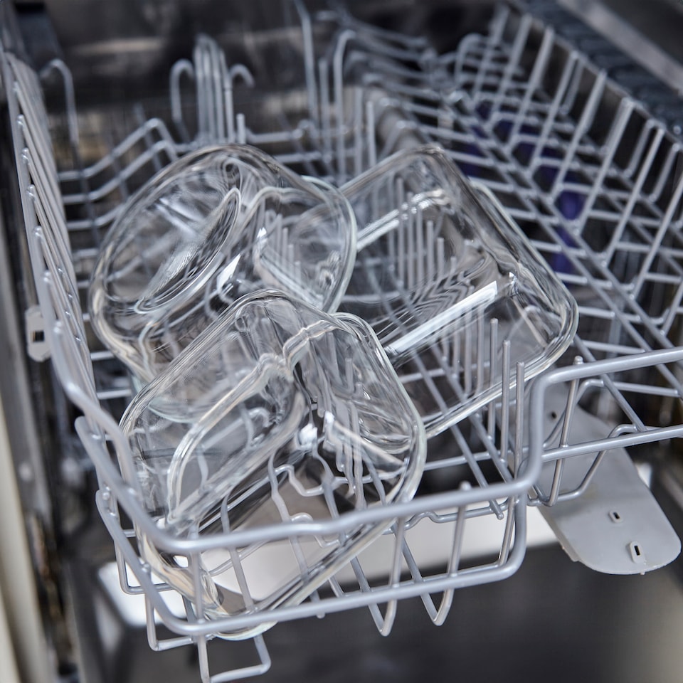 image 1 of Neo 7 Containers & 7 Lids Glass Food Storage Containers Set with Snap Locking Lids Meal Prep Airtight Lunch Box Microwave Oven Freezer and Dishwasher Friendly - 7 Piece