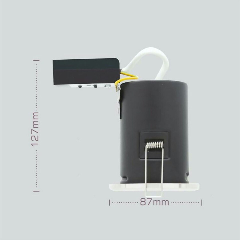 image 1 of Set of 20 Fire Bathroom Downlights - Chrome IP65 Recessed Downlights Chrome