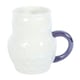 image 2 of Something Different Iridescent Owl Mug - White/Blue - One Size
