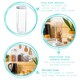 image 2 of Argon Tableware 14 Piece Flip Lock Plastic Food Storage Containers Set - White