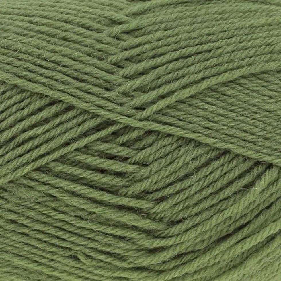 King Cole Green Merino Blend 4 Ply Yarn (Value Pack 12 x 50g Balls) For Crochet, Knitting - 180m per ball