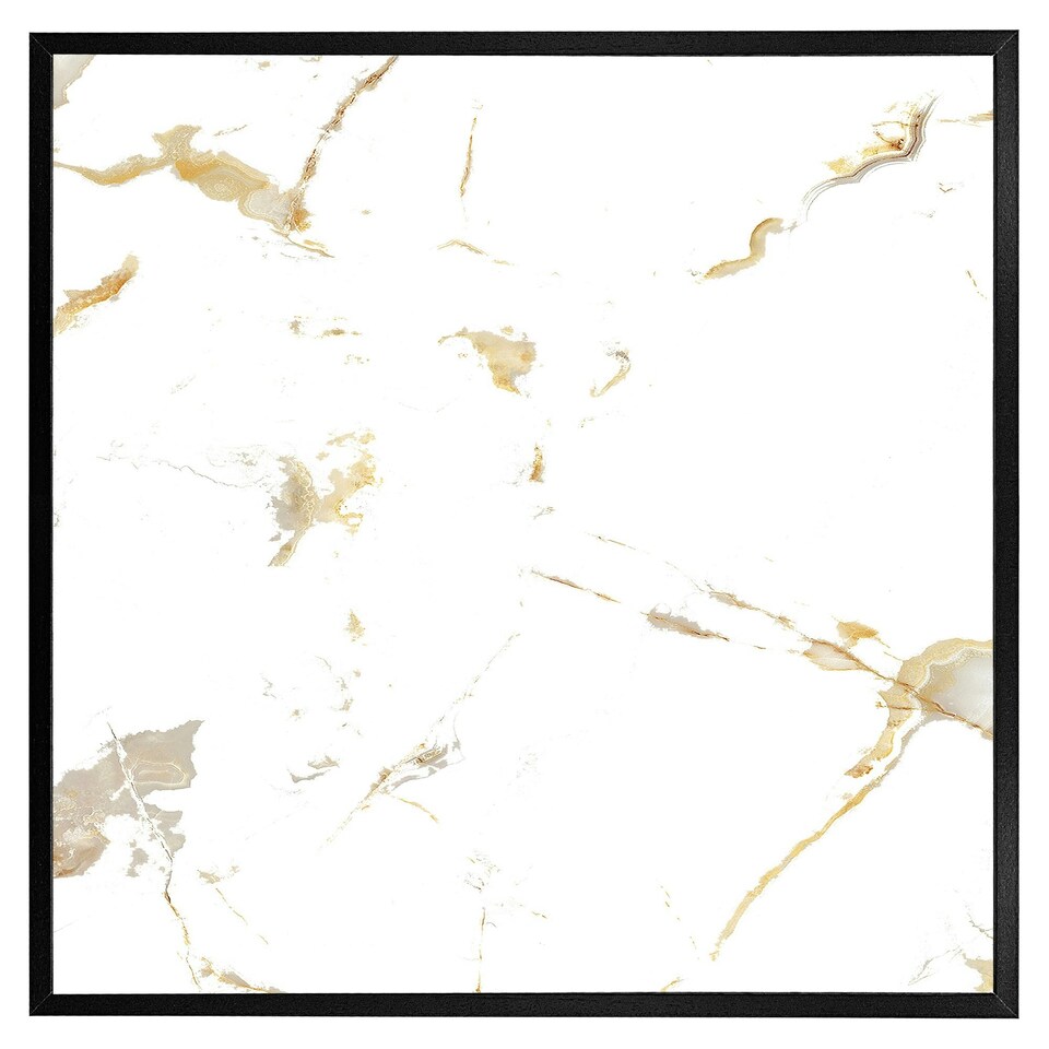 image 1 of Gold marble (Picture Frame) White | M