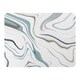 image 1 of Blue Rippled Marble (Blanket)