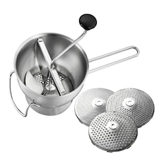 GEFU Flotte Lotte Original Food Mill with 3 Perforated Discs