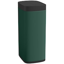HOMCOM 50L Sensor Bin, Automatic Touchless Kitchen Bin with Motion Sensor, Manual Override, Battery Operated, Fingerprint-Resistant, Inner-Bucket-Free, for Kitchen, Bedroom, Home Office, Dark Green | Green | Green