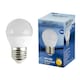 image 1 of ValueLights 6 Pack E27 White Plastic Globe LED 4W Warm White 2700K 400lm Light Bulb