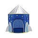 image 1 of Living and Home Round Kids Playhouse SpaceshipTent for Boys - Blue