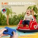 image 4 of AIYAPLAY Angry Bird Licensed Bumper Car for Kids w/ Joysticks, Red