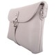 image 3 of Premium Soft Genuine Leather Cross Body Shoulder Bag, Tassel Detail Cream | Ivory