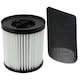 image 1 of SPARES2GO Filter + Foam Sleeve for Titan TTB774VAC 16L TTB775VAC 20L TTB776VAC 30L TTB777VAC 40L