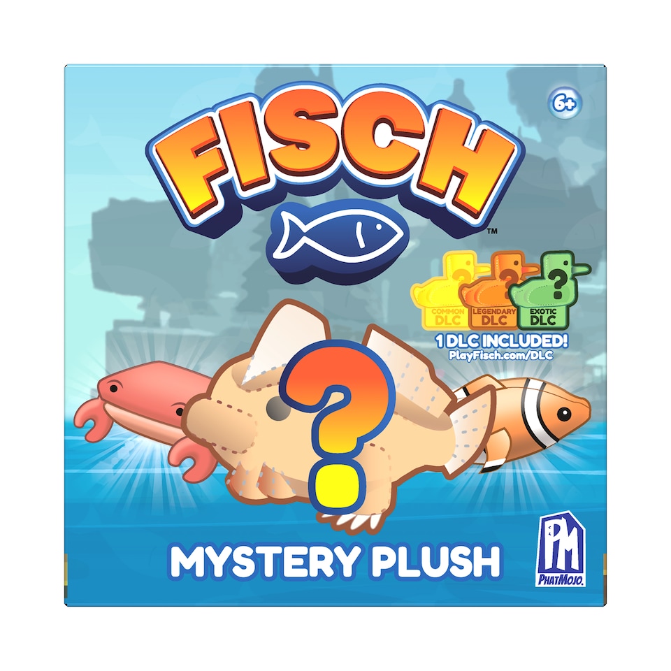 image 1 of Fisch 4" Collectable Plush Assortment