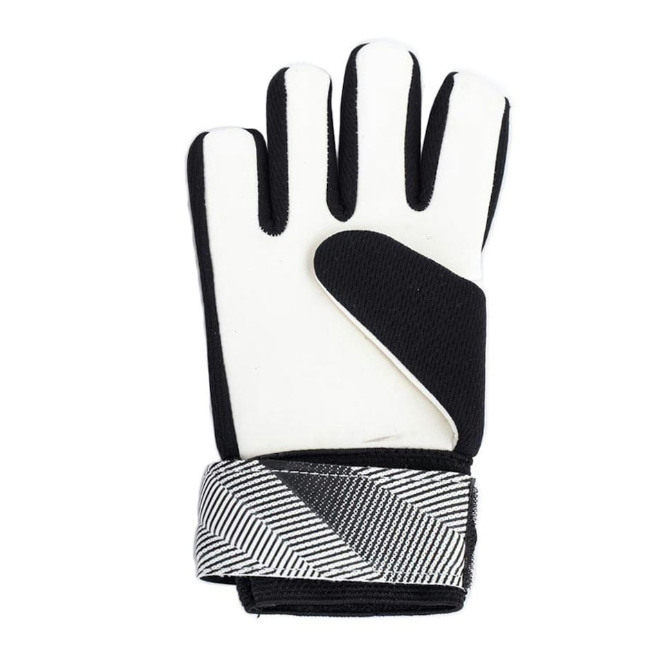 image 1 of Newcastle United FC Childrens/Kids Fuse Crest Goalkeeper Gloves - Black/White - 79mm - 86mm Black | 79mm - 86mm