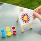 image 2 of Kikkerland Mini Acrylic Paint Canvas Set | Multi