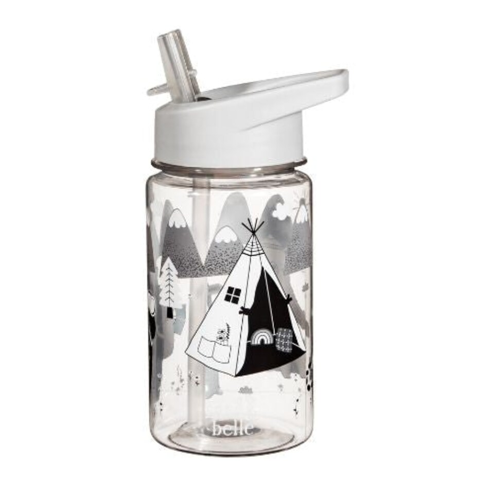 image 1 of Sass & Belle Bear Adventure Water Bottle Clear | White | 500ml