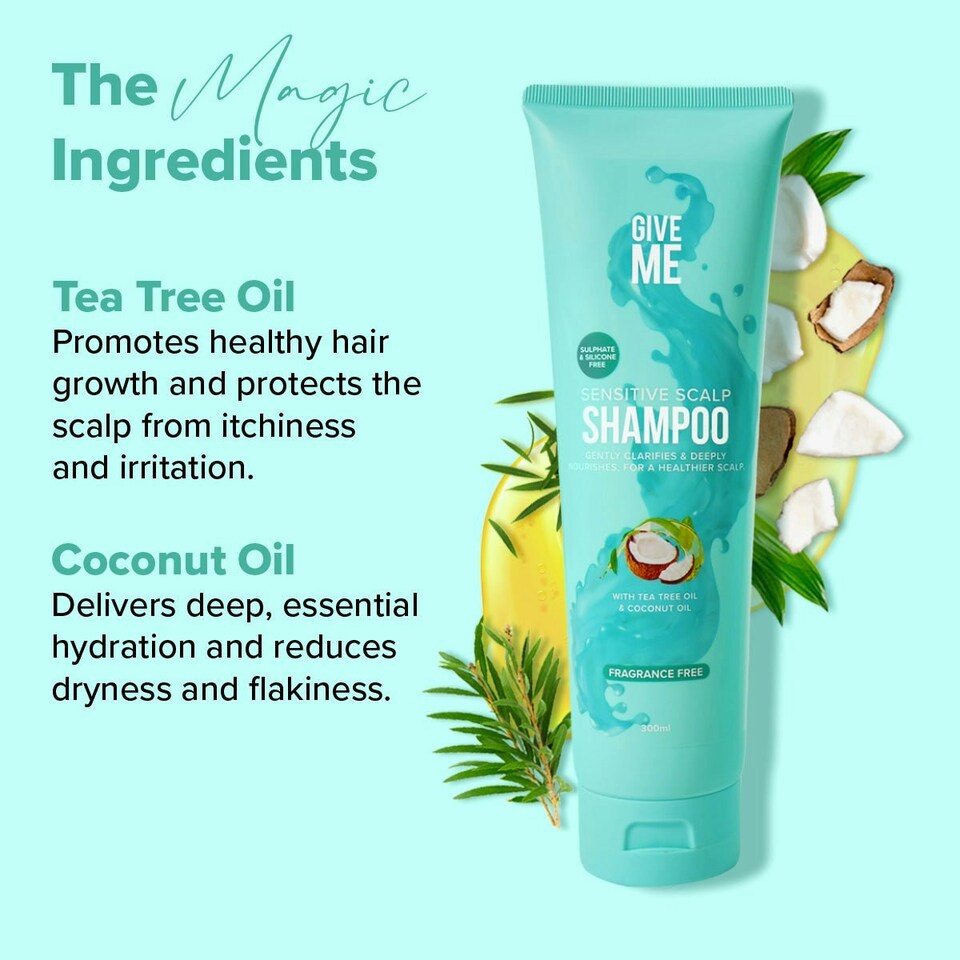 image 1 of Give Me Sensitive Scalp Shampoo & Conditioner