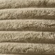 image 4 of OHS 2 x Faux Fur Matte Velvet Fleece Thick Ribbed Cushion Covers, 45x45cm - Sage Green Green | Sage Green