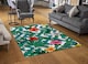 image 2 of Tropical Leaves & Geometrics Rug | Multi