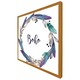 image 4 of Boho style wreath feathers (Picutre Frame) Black | L