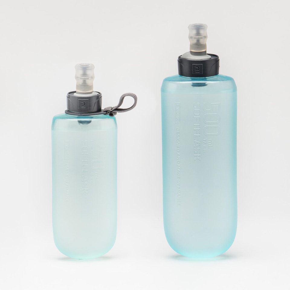 image 1 of Decathlon Extruded Flexible Flask Water Bottle 250 ml