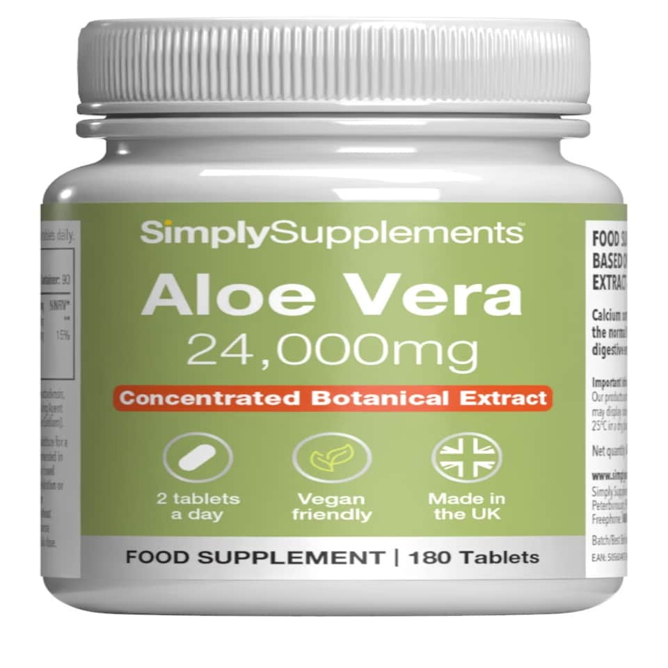 image 1 of Aloe Vera Extract 24,000mg - 180 Tablets