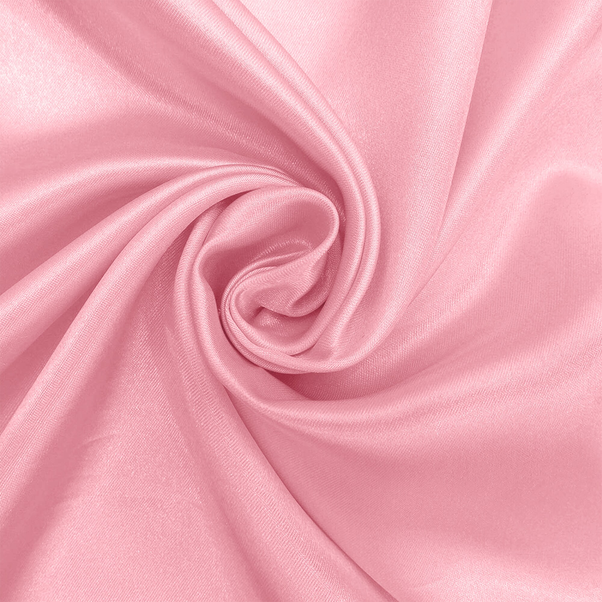Neel Blue Ice Silk Fabric for Overlay Backdrop, Curtain Swag, Event Decor, 10 Metres in Baby Pink