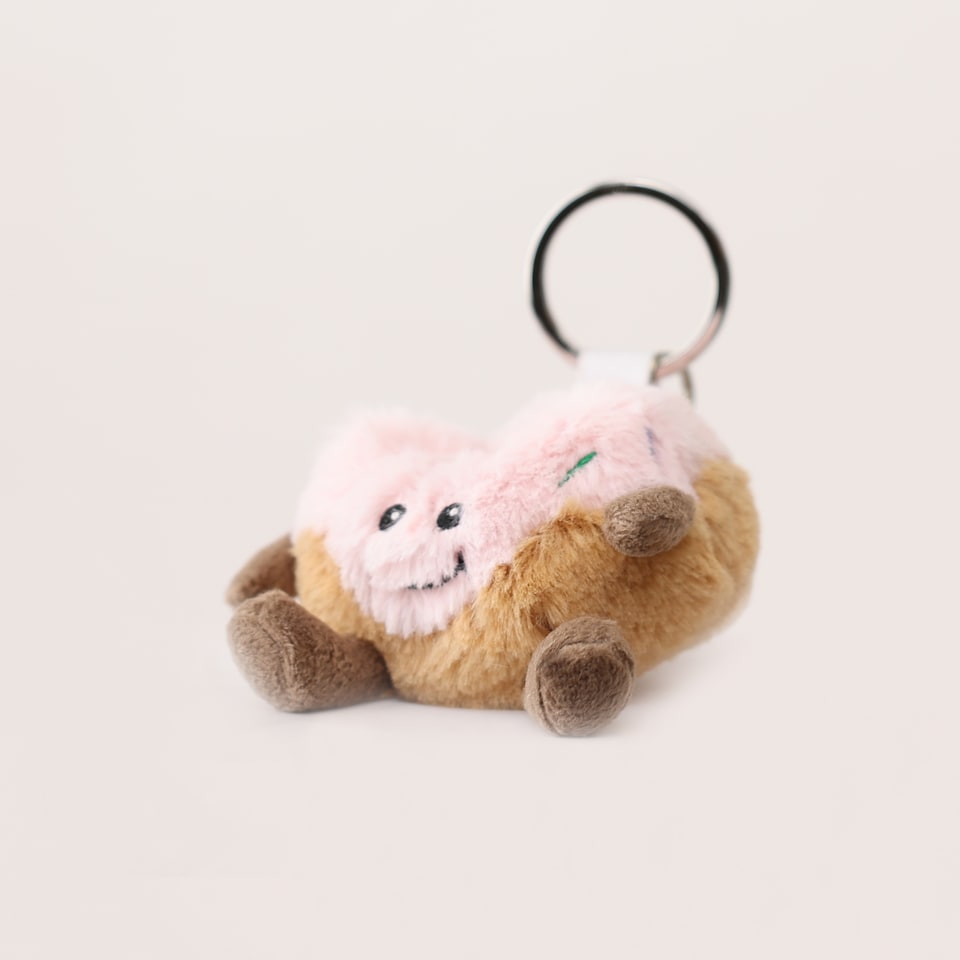 image 1 of Warmies Donut KEYRING