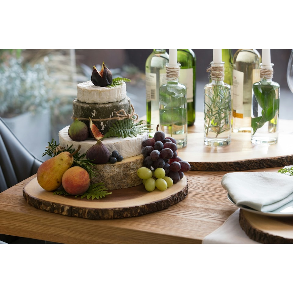 image 1 of Artesà Rustic Large Wooden Serving Board