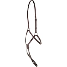 Kincade Leather Grackle Noseband II - Brown - Full