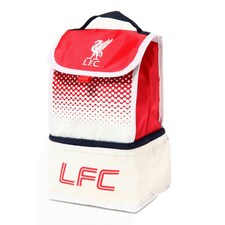 Liverpool FC Official Fade Insulated Football Crest Lunch Bag - Red/White - One Size