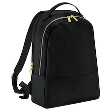 Bagbase Womens/Ladies Boutique Leather-Look PU Backpack - Black - One Size