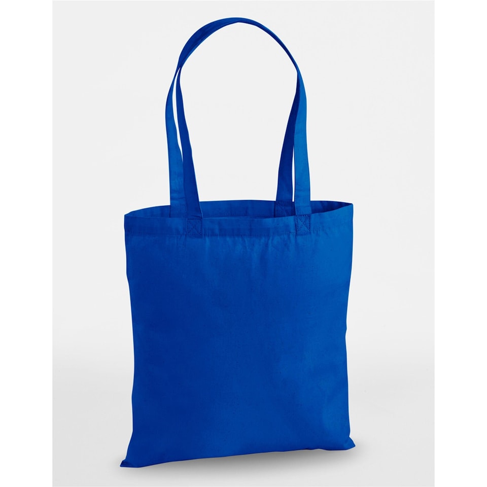 image 1 of Westford Mill Premium Cotton Tote | Blue | Bright Royal | One Size | 1