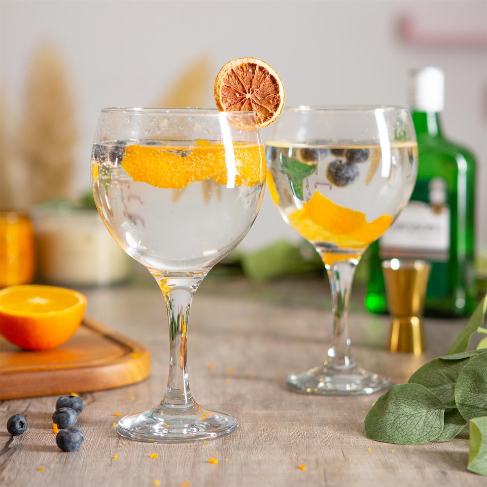 image 1 of LAV Misket Gin & Tonic Glasses - 645ml - Clear - Pack of 6