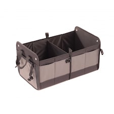 Foldable Folding Car Boot Storage Organiser Tidy Bag Box | Grey