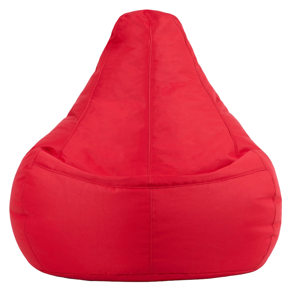 image 1 of Icon Dalton High Back Adult Gaming Indoor Outdoor Bean Bag Chair, Red