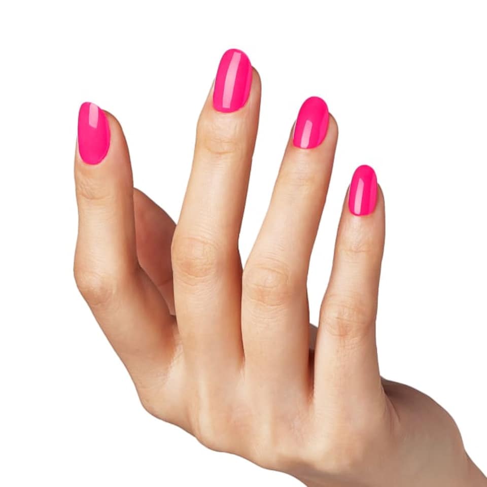 image 1 of Bluesky Pink Gel Polish - Shocking Pink 10ml