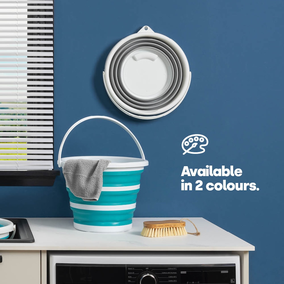 image 1 of Collapsible Bucket With Handle