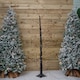 image 10 of 210cm Black Micro Dot Tree w/1600 WW LEDs Remote Control, 8 Functions & Timer