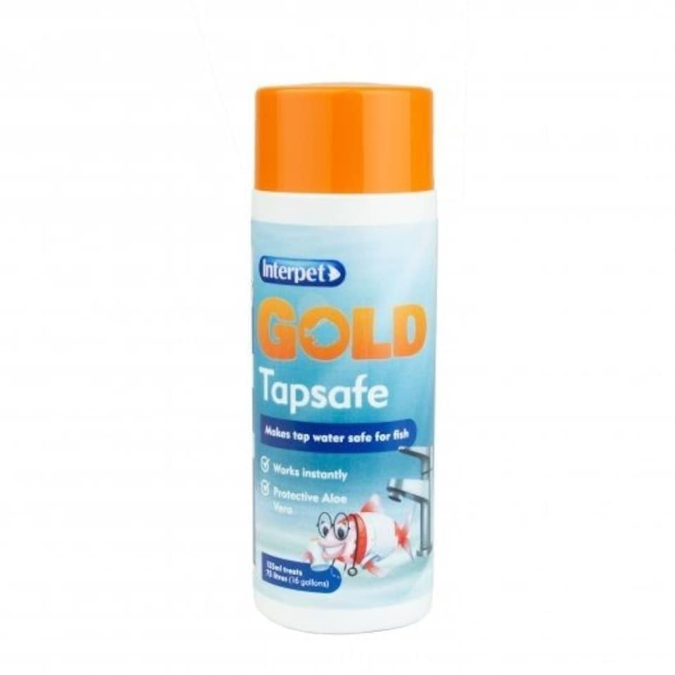 Interpet Gold Tapsafe Aquarium Water Treatment 125ml