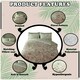 image 5 of VELVETIO Bellerose Floral Printed Duvet Cover Set Rebersible Polycotton Beddings Green | Duck Egg | Double