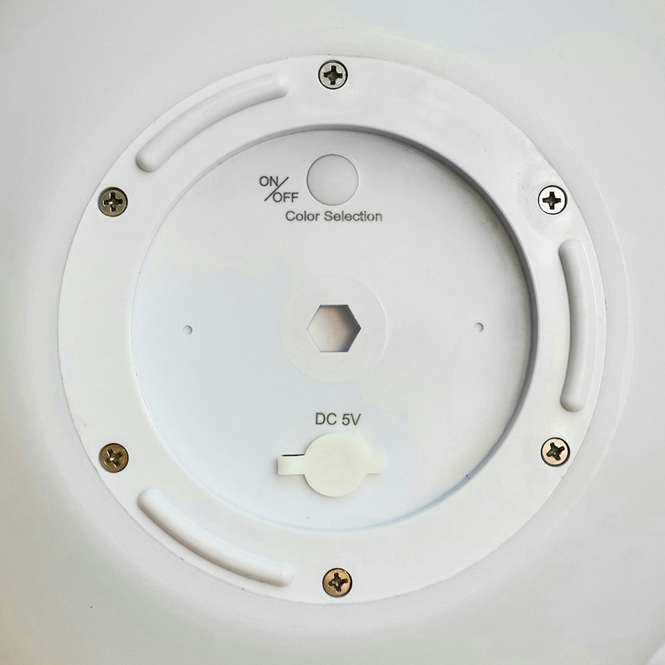 image 1 of ValueLights Toka White Large Outdoor Ball Light Dimmable Rechargeable Battery