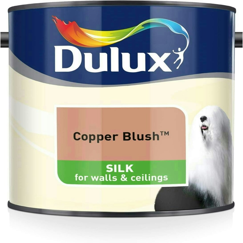 image 1 of Dulux Silk Copper Blush 2.5L Paint