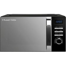 Russell Hobbs 20L 800W Compact Solo Microwave in Black - RHMD830MB