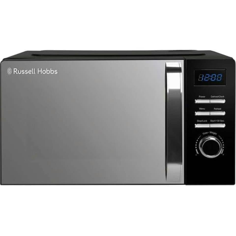 image 1 of Russell Hobbs 20L 800W Compact Solo Microwave in Black - RHMD830MB