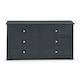 image 2 of Clean Anthracite 6 Drawer Chest